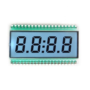 Personalizzato 7 segmenti 4 /5 /6 /12/20 /22 cifre TN STN FSTN VA display LCD dello schermo auto a cristalli liquidi per distributore di Carburante display lcd modulo - Product Image 4
