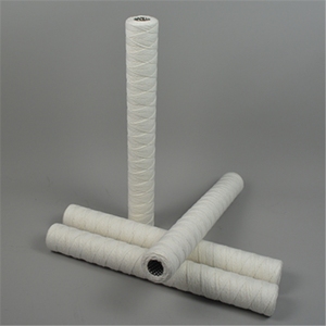 Filtro de agua de cartucho de filtro de glicol de herida de hilo de algodón blanqueado de fábrica - Product Image 4