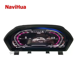 Navihua para BMW Série 3 F30 Carro <span class=keywords><strong>LCD</strong></span> <span class=keywords><strong>Display</strong></span> Instrumento Conjunto Velocímetro Digital com HUD 2013-2017 Série 5 F10 2009-2016