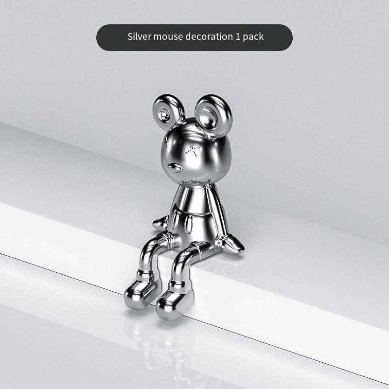 Oso violento adornos