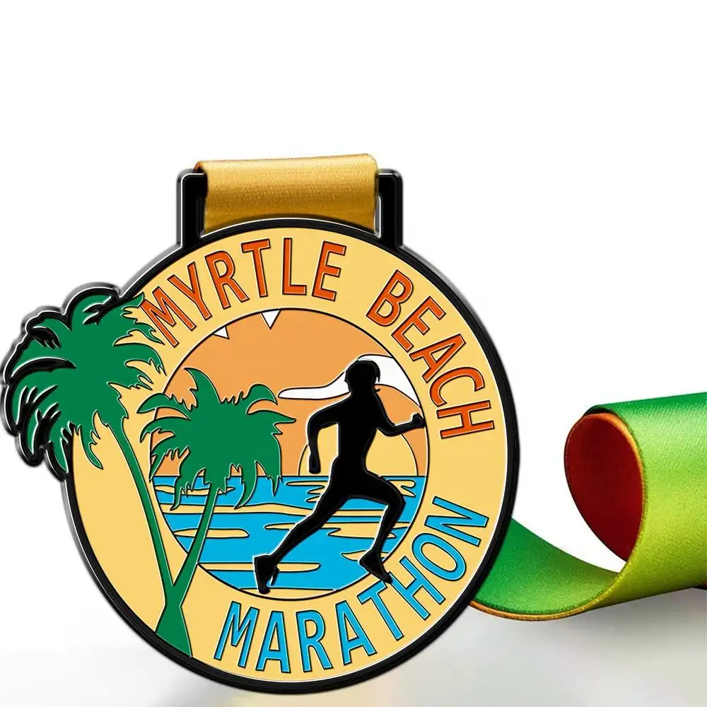 Marathon related event MEDALS design wholesale custom high quality metal award finisher MEDALS