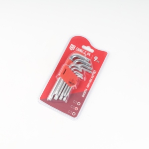 Source Factory CRV Hex <strong>Key</strong> Set L-Shaped Allen Hex <strong>Key</strong> Set 9pcs Short Arm Torx Hex <strong>Key</strong> Set - Product Image 2