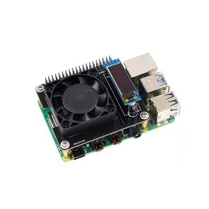 Raspberry Pi Intelligent Personal Manager 4B/3B + Ventilador de refrigeración Control de temperatura Placa de expansión Caja RGB Monitoreo en tiempo real - Product Image 4