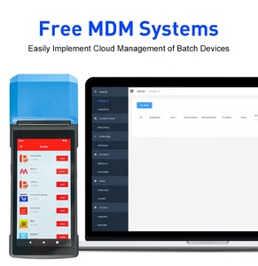 Android 13/14/15, precio de fábrica, máquina de cajero inteligente, dispositivo Pos de mano móvil con software de impresora, Android Pda a la venta - Product Image 3