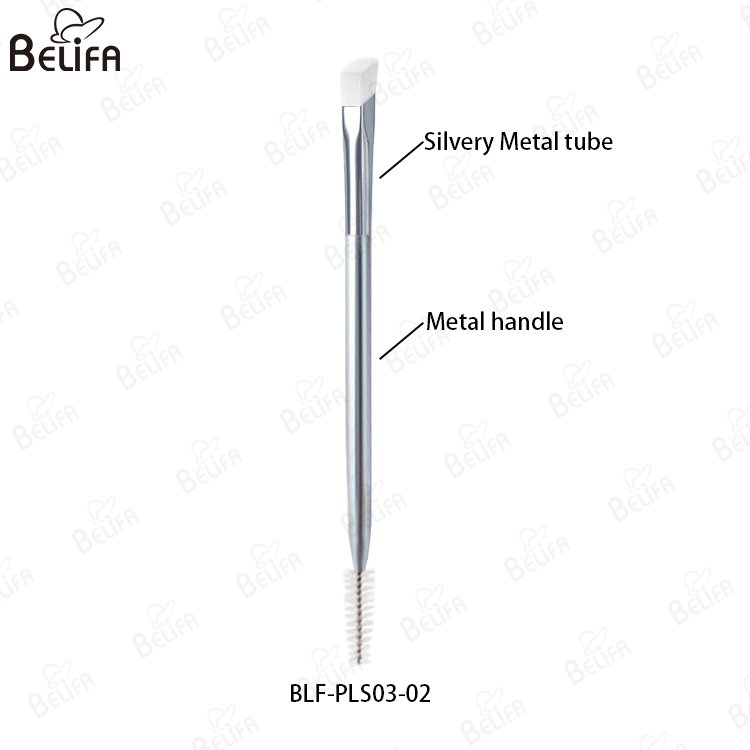 BLF-PLS03-02 Silver tube+White hair
