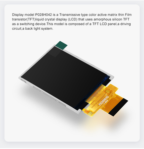 Polcd 2,8-Zoll-LCD-Bildschirm 240*320 MCU-SPI-Schnitts telle ILI9341V TFT-LCD-Modul anzeige - Product Image 2