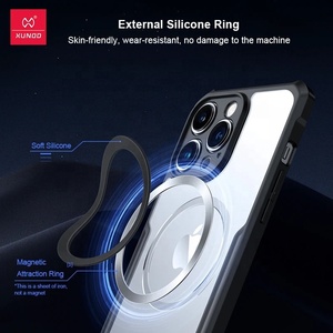 ASUS Rog Phone 8 Pro Phone8用Xundd磁気ケース耐衝撃カメラ保護バックストライプクリアカバーホルダー付き - Product Image 5