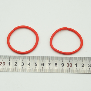 29色4mmシームレス弾性ヘアバンドポニーテールホルダーロープ弾性プレーンベースヘアタイ女の子用DIYヘアアクセサリー