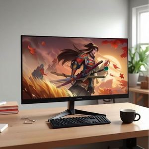 Pc 24 27 32 34 pollici Monitor Lcd 144hz 165hz 2k 4k Display per Computer Rgb luce Bar Monitor schermo di gioco - Product Image 2