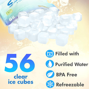 Đô Thị Yếu Tố Cần Thiết Nhanh Chóng Đóng Băng Tái Sử Dụng Và Nắp Kéo Rõ Ràng Nhựa Vuông <span class=keywords><strong>Ice</strong></span> <span class=keywords><strong>Cubes</strong></span> Nhanh Chóng Đóng Băng Cho Thanh Đồ Uống Và Các Bên - Product Image 4