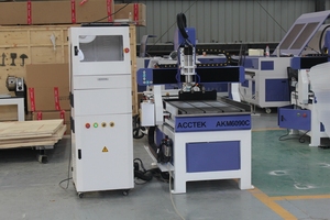 Guter Preis Kleine Größe Automatischer Werkzeug wechsel Holz bearbeitungs maschine Atc Spindel Cnc Router 6090 Mini Cnc Router Maschine - Product Image 4