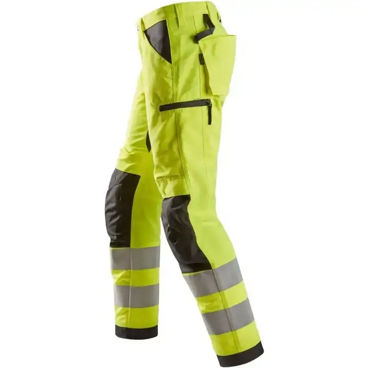 Pantalones de trabajo de alta visibilidad de marca personalizada para taladrar uniformes mecánicos para hombres