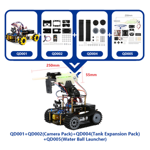 Robot linking 4WD Robot Car Lernspiel zeug Robotics Kit Robot Kit für Arduino