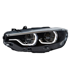 BMW için araba Styling kafa lambası F32 far F36 M3 F80 F33 DRL 425i 428i 430i 435i dinamik sinyal Drl otomotiv aksesuarları