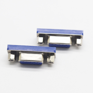 D-sub de tres filas de ángulo recto Delgado Vga tipo Vga 15p D Sub Vga DB en los primeros siete después de ocho conector hembra D-sub - Product Image 3