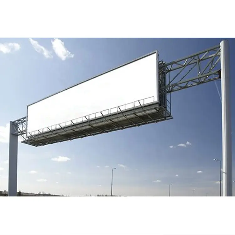 큰 크기 금속 강철 구조물 게시판 구조 옥외 광고