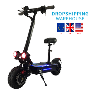 E eu uk 5000w 50mph 6000w 11x zero 10x電動キックハンディキャップ付きスクーター