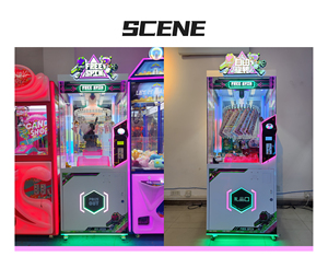 Logo personalizzabile a colori e dimensioni per giochi a gettoni macchina da ritaglio con clip a rotazione gratuita macchine regalo a premi 2023 Design più recente - Product Image 3