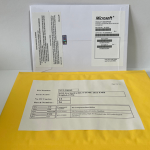 Neue Online-Aktivierung Iot Win SQL Server Standard 2019 2 Core 2019 Edition Enterprises DVD 16 Core Standards chl üssel lizenz