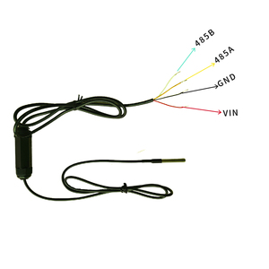 Alta precisión para DS18B20 Sensor de temperatura digital a prueba de agua con interfaz RS485 Modbus RTU High Target Audience