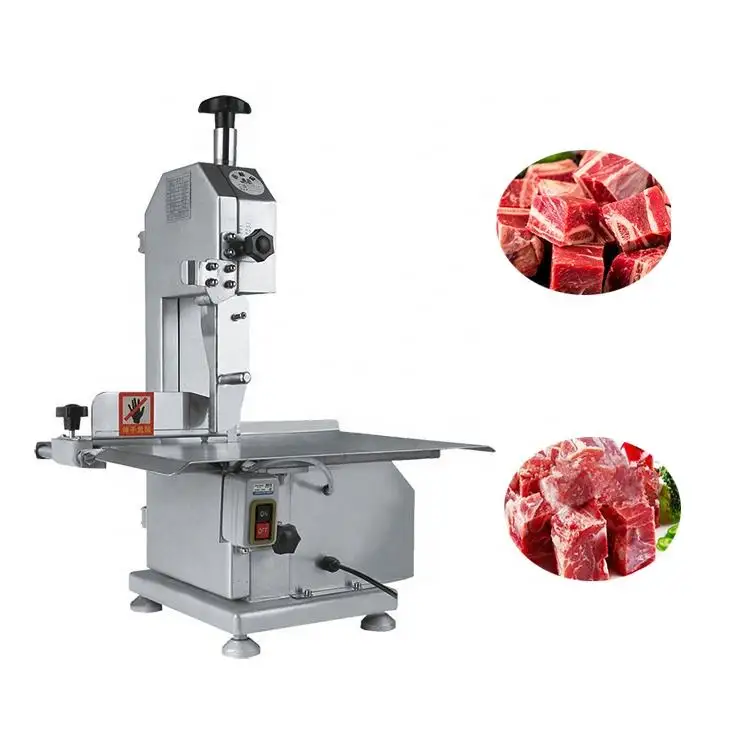 Anual-cortadora de huesos de carne, máquina cortadora de carne congelada