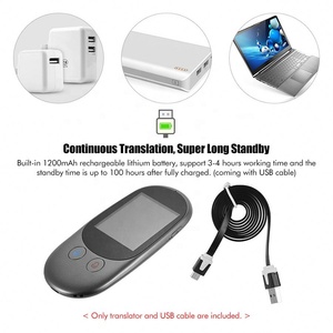 OEM/ODM Ai <strong>Language</strong> Translator <strong>Machine</strong> Multi Voicetranslator for Interpreting by Conference or Meeting Translator - Product Image 4