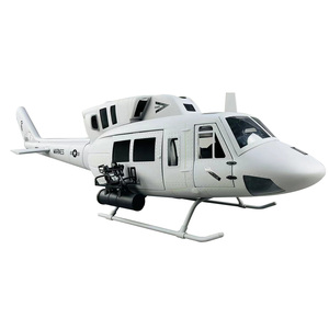 Fuselage Bell UH-1N <strong>RC</strong> Helicopter <strong>500</strong> Size Scale for TREX Glassfiber Copter Model - Product Image 2