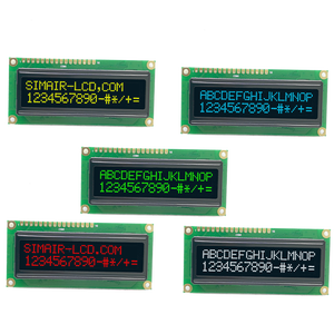 Schermo OLED 2.1 caratteri 1602 COB giallo verde blu 5V lcd 16x2 16*2 modulo a matrice di punti - Product Image 3