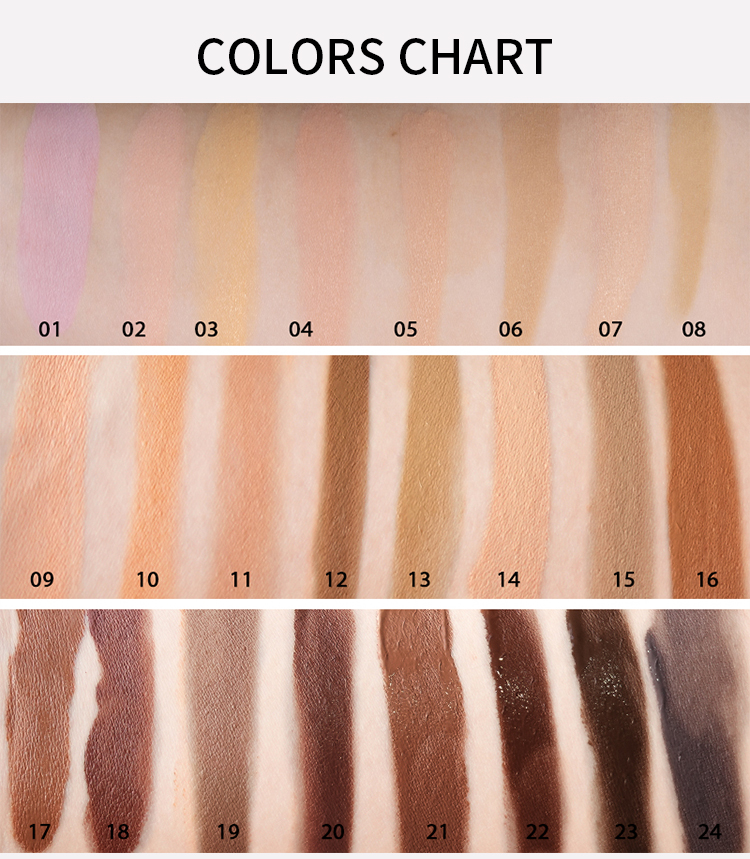 24 couleurs