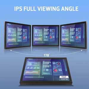 Bestview <strong>Computer</strong> Resistive <strong>Touch</strong> <strong>Screen</strong> Gaming <strong>Lcd</strong> <strong>Monitor</strong> Open Frame <strong>Monitor</strong> Display for Industrial 15inch 1024X768 Black IPS - Product Image 3