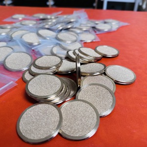 Round Shape Discs Steel Stainless Porous Filter Solid Discs Sintered Manufactory - Product Image 3