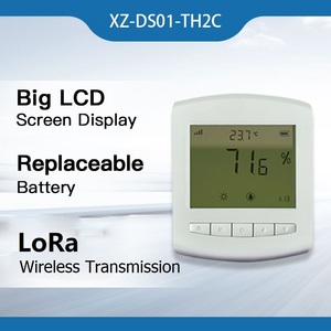 Pantalla LCD Registrador de datos de temperatura y humedad ambiente interior Sensor de temperatura de humedad inalámbrico LoRa - Product Image 4
