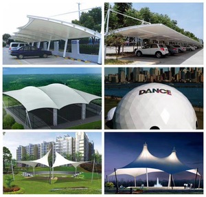 Architecture <strong>Shade</strong> Roof Outdoor Umbrella Tensile PVC Membrane <strong>Structure</strong> Building - Product Image 6
