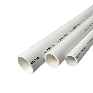 ホワイトPVC排水管200MM 2.5Mpa高圧耐久性UPVCレイフラットホース水工場用カスタマイズ可能様々なサイズ - Product Image 4