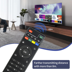 X96 nuova condizione 3D 4K LED Smart TV ABS in plastica metallo tastiera a infrarossi telecomando automatico Android 3V codice fisso - Product Image 2