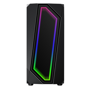 Case per Computer torri torri per Computer da gioco con Case per PC Atx Mid Tower in acciaio di nuova concezione - Product Image 4