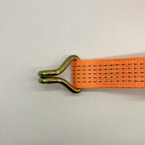 Vrachtwagenvervoer zware 2 inch laadriem với J haak ratel vastgebonden Riem - Product Image 5