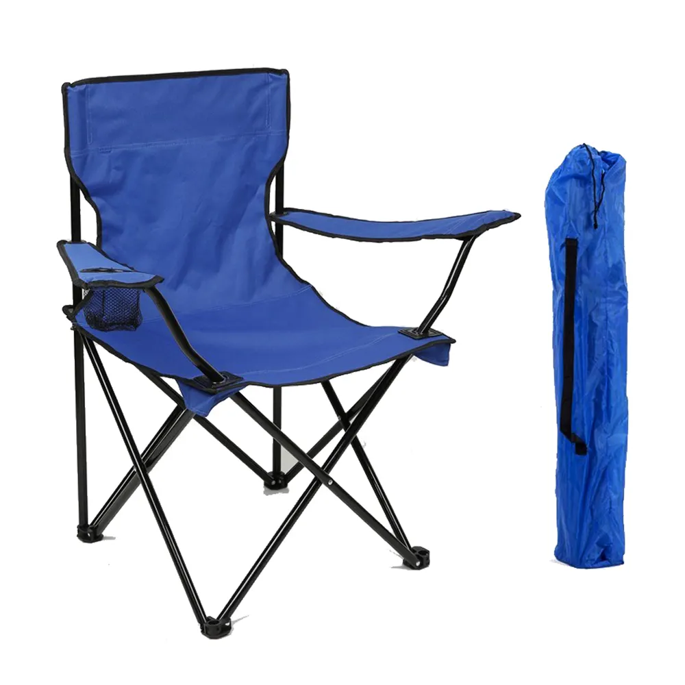 Silla plegable portátil, asiento ligero con respaldo de alta carga, para acampar al aire libre, Picnic, senderismo, pesca, Playa
