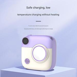 相机设计磁性无线10000毫安时电池组，带发光二极管显示手机充电器，适用于苹果手机的最佳便携式迷你电源 - Product Image 5