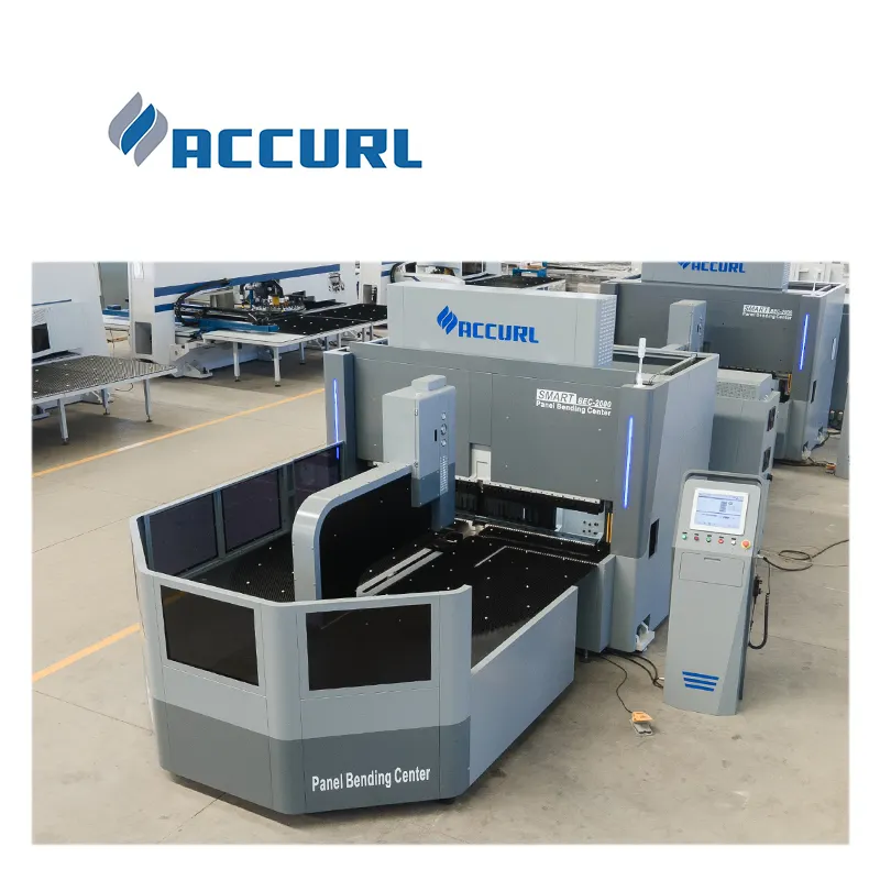 ACCURL Totalmente Automático CNC PANEL BENDER Sheet Metal Folding Machine para Armários De Metal