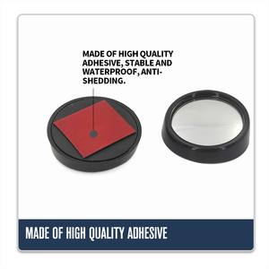 HD玻璃和ABS外壳广角凸后视盲点后视镜汽车 - Product Image 5