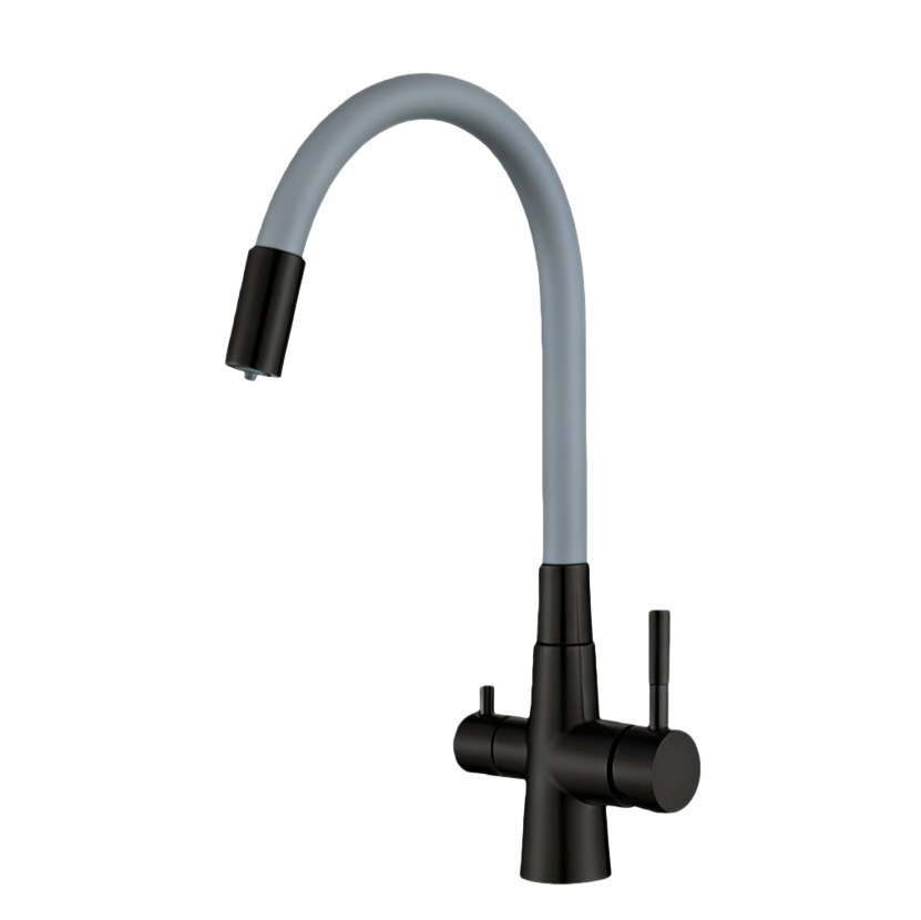 Black body-gray tube