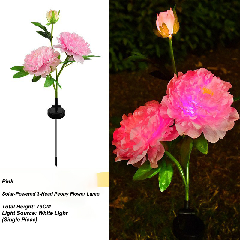 Peonía rosa