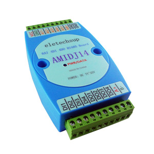 3 IN 1 6AI-4DI-4DO 4-20MA collettore analogico corrente e 4CH NPN DI-DO ingresso e uscita scheda di espansione MODBUS RTU PLC - Product Image 3