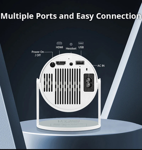 Proyector portátil 4K HD con fuente de entrada remota Android 11 y lámpara LED - Product Image 3