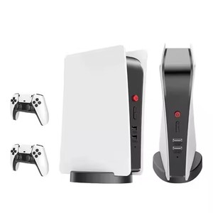 2025ゲームステーションM5ビデオゲームコンソールTV-Box Bulit-in 15000 + ゲーム2つのワイヤレスコントローラーがマルチシミュレーターをサポート