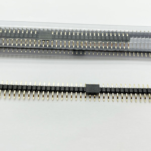 Hot-sale 2.54mm Pitch Pin <strong>Header</strong> H2.5mm Single Row 1x40Pin SMD SMT Right Angle Type Tube Packing Pin <strong>Header</strong> for PCB Connector