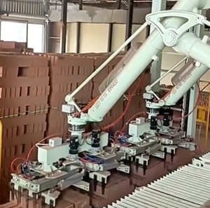 Hoàn toàn tự động tháo dỡ và đồng xoay Baler đất sét gạch Máy làm với PLC và hộp số dễ dàng để hoạt động - Product Image 6