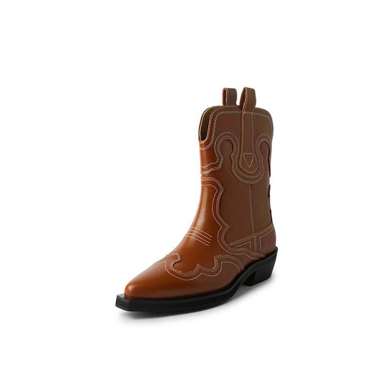 Cylindre court marron simple eur36