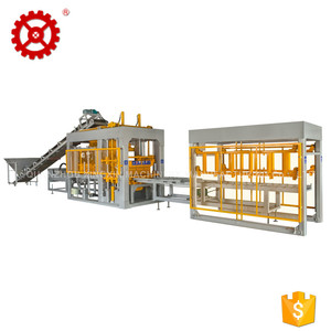 PLC <strong>Control</strong> QT10-15 Fully Automatic Solid <strong>Blocks</strong> Pressing <strong>Machine</strong> Save Manpower Production of Cement Brick Core Component Engine - Product Image 2